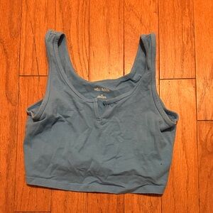 Wild Fable Sky Blue Crop Top